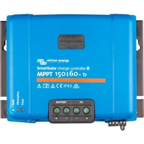 Inverters R Us Victron Energy SmartSolar Charge Controller, MPPT 150V/60-Tr Screw Connection, Blue, Aluminum SCC115060210